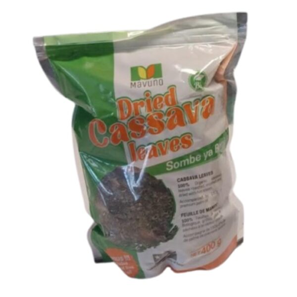 Dried Cassava Leaves, dried Yuca leaves