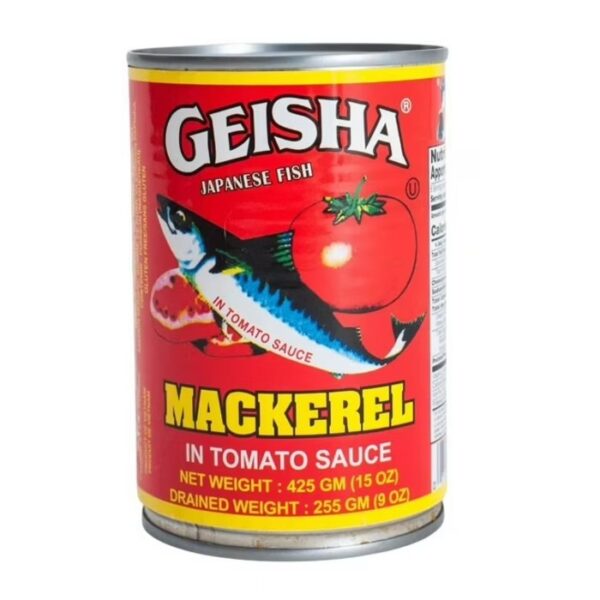 Geisha Mackerel in Tomato Sauce 425g
